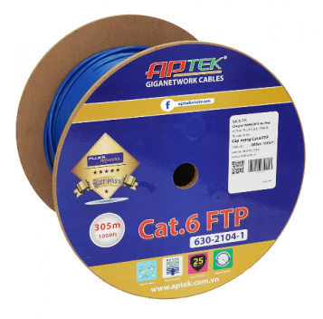 Cáp mạng CAT.6 FTP 305m – APTEK)