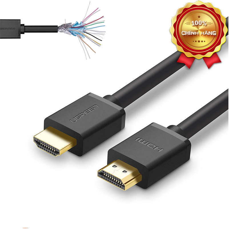 Cáp HDMI dài 5m hỗ trợ Ethernet 3D 4K*2K Ugreen 10109)